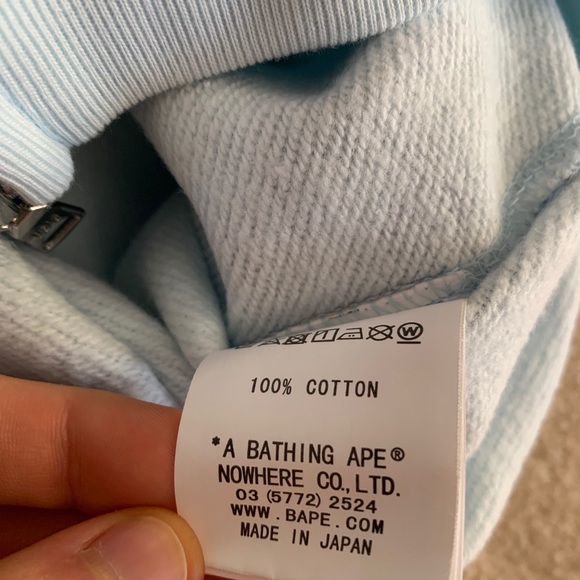 Bape A Bathing Ape ABC Camo Shark Hoodie - Picture 5 of 8